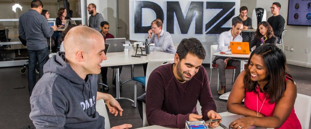 If you have invention ideas, The DMZ is ranked the best in the world for startups. 