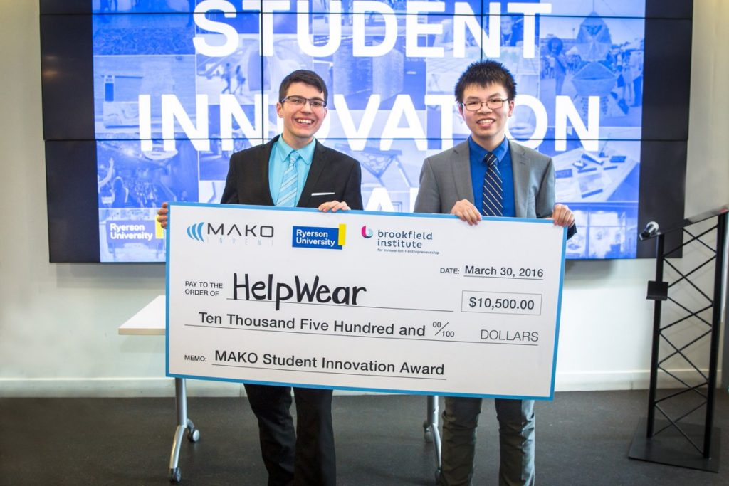 This medical product design team won the MAKO Student Innovation Award. 