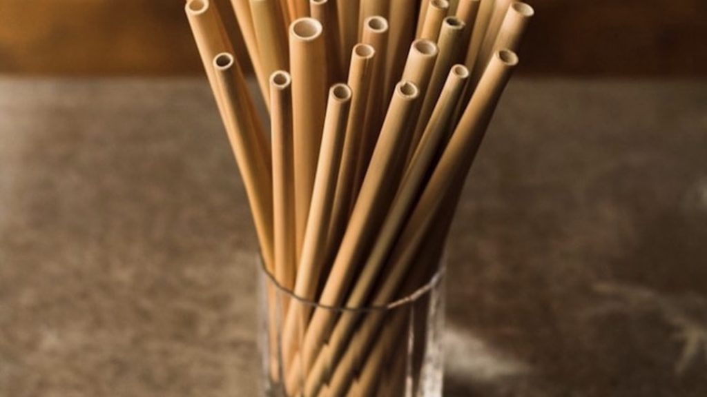 The invention design of an old product - the straw updated with bamboo material to be eco-friendly. 