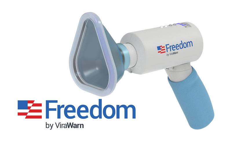 New technology invention: ViraWarn Freedom COVID-19 Breathalyzer Test